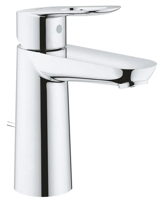 Baterie lavoar Grohe 23762000, Bauloop, tip comanda monocomanda, tip instalare pe lavoar, marime m, crom