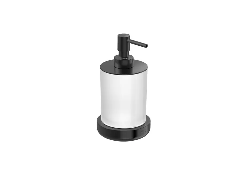 Dozator sapun Roca A817026NM0, baie Tempo, tip instalare pe blat, volum ml 300, zona montaj interior, negru