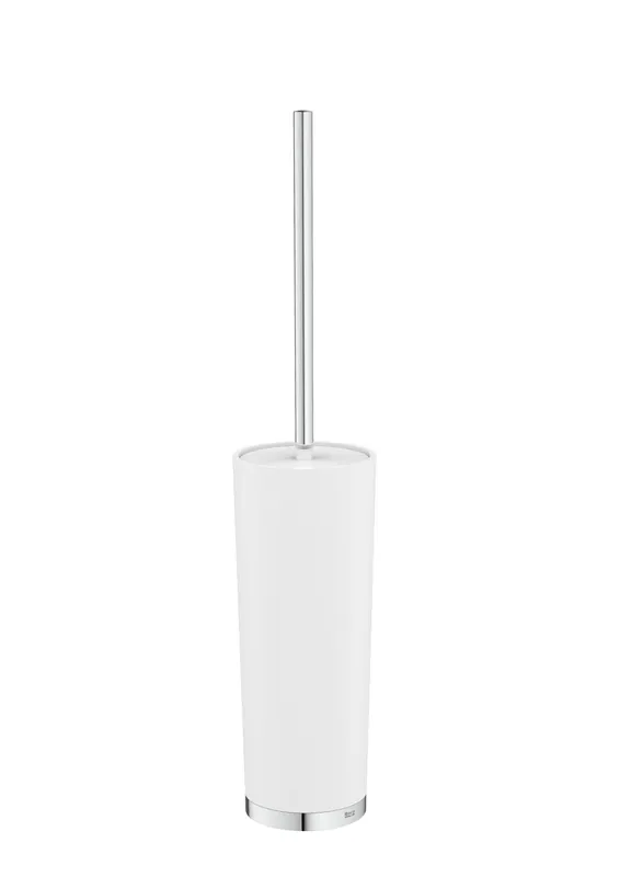 Set perie WC Roca A817735C00, Perie Sonata, tip instalare pe podea, elemente fixare ascunse, seria Sonata, crom