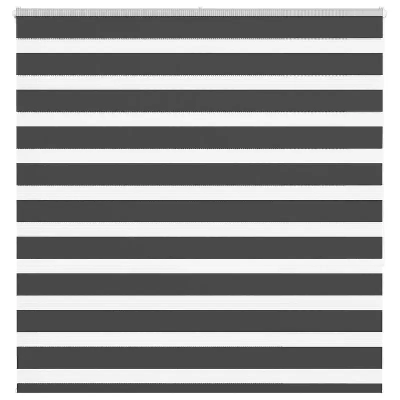 jaluzea tip zebra neagra latime tesatura 140,9 cm poliester