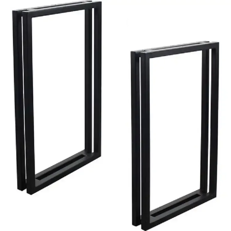 Set picioare masa metal, , Negru,55X72 cm,30670