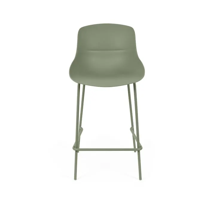 Scaun de bar VAIAN H66 CM - Verde