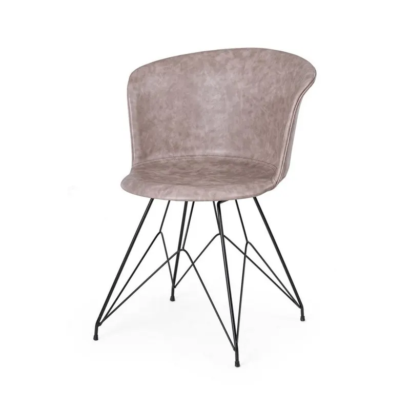 Scaun LOFT BEIGE VINTAGE PU - Taupe