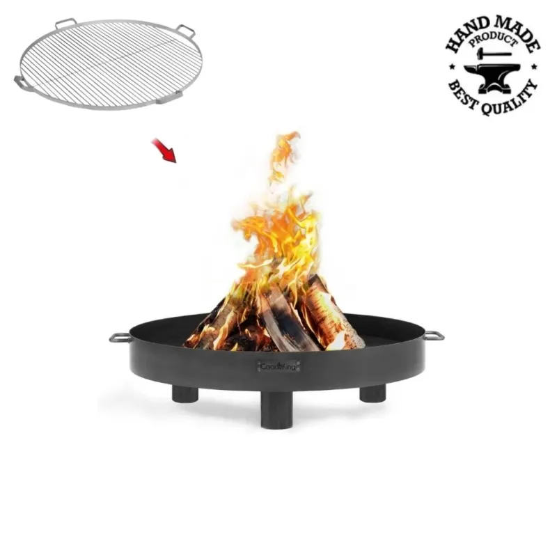 Pachet Vatra TUNIS 80 cm cu grilaj inox