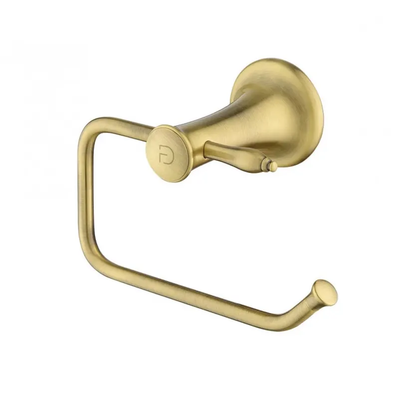 Suport hartie igienica FDesign Lacrima, bronz periat
