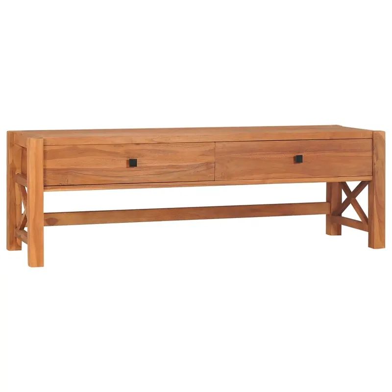 comoda tv, 140x40x45 cm, lemn de tec
