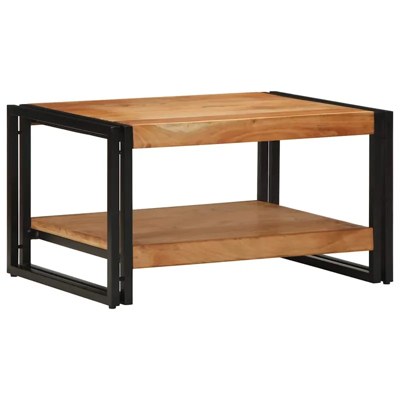 masuta de cafea 70x50x38 cm din lemn masiv de salcam