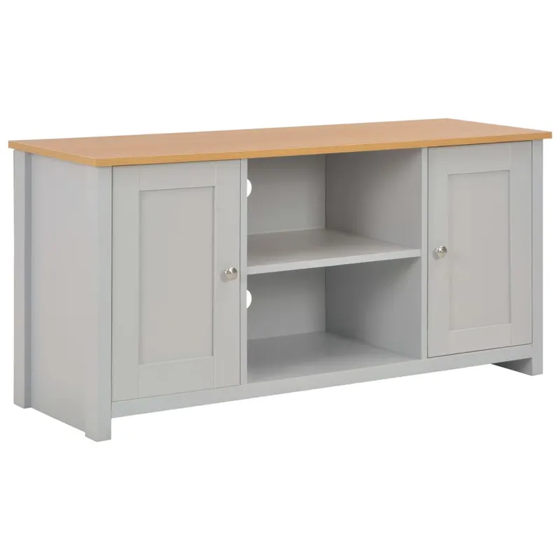 comoda tv, gri, 120 x 39 x 58 cm