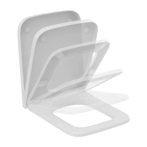 Capac WC Ideal Standard Atelier Blend Cube softclose alb lucios