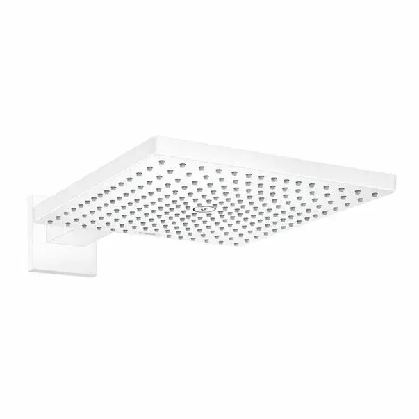 Palarie si brat de dus Hansgrohe Raindance Select E 300 alb mat