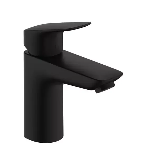 Baterie lavoar monocomanda negru mat Hansgrohe Logis 100
