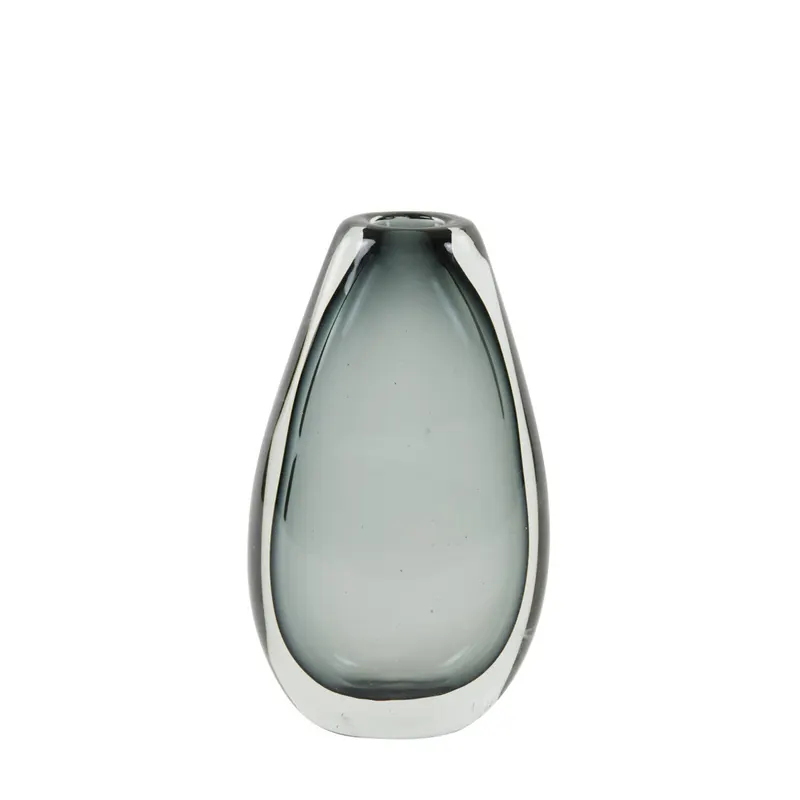 Vaza sticla CALLA GREY 27CM - P - Default Title
