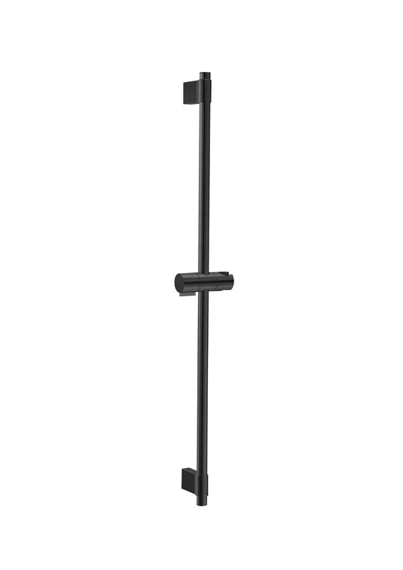 Bara de dus Roca A5B0405NM0, dus Sensum, montaj pe perete, suport para dus incorporat, universal, negru
