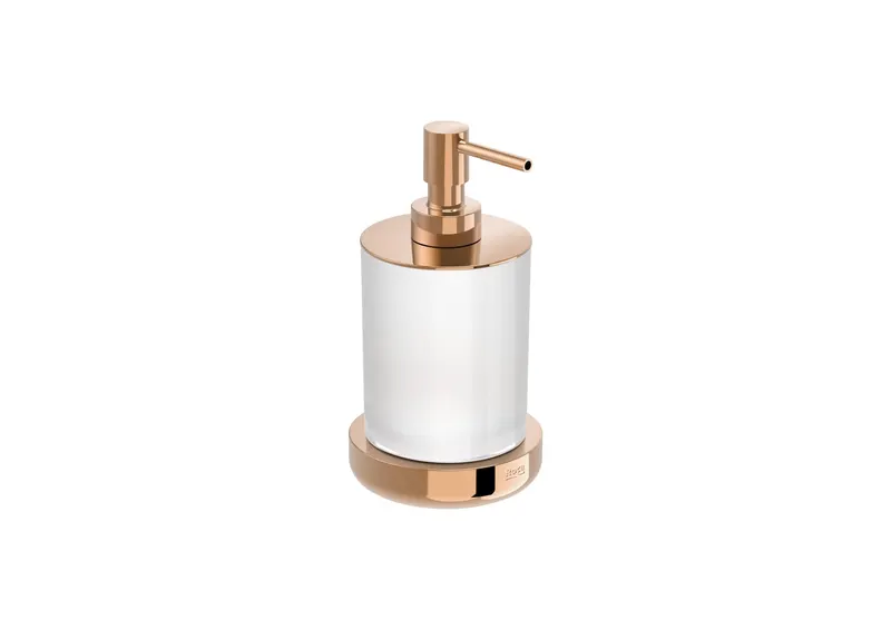 Dozator sapun Roca A817026RG0, baie Tempo, tip instalare pe blat, volum ml 300, zona montaj interior, cupru