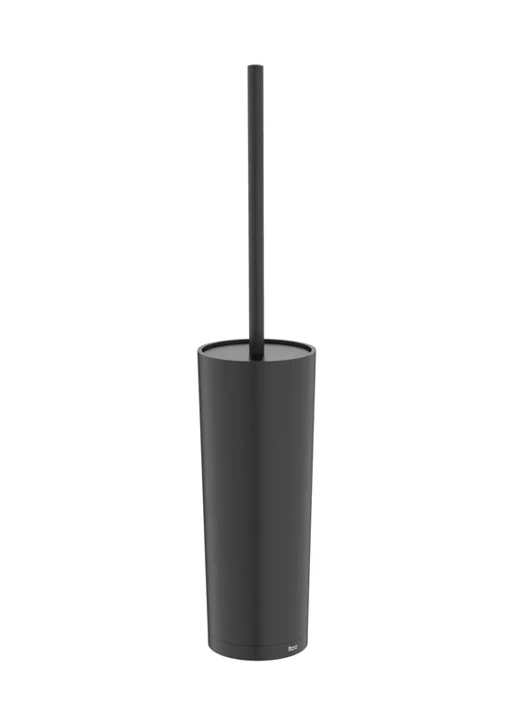 Set perie WC Roca A817735NB0, Perie Sonata, tip instalare pe podea, elemente fixare ascunse, seria Sonata, negru