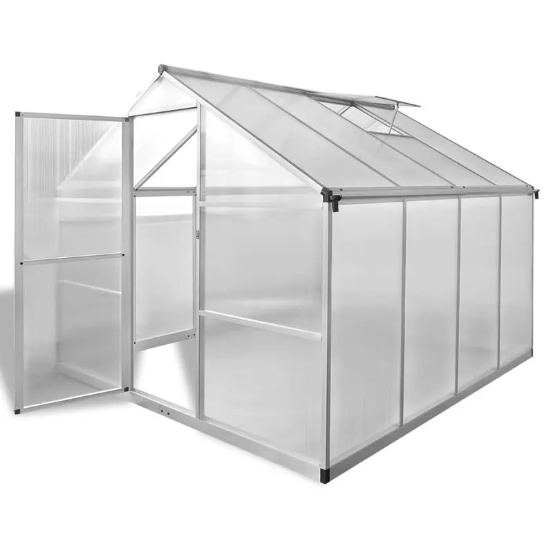 sera din aluminiu ranforsat cu cadru la baza, 6,05 m2