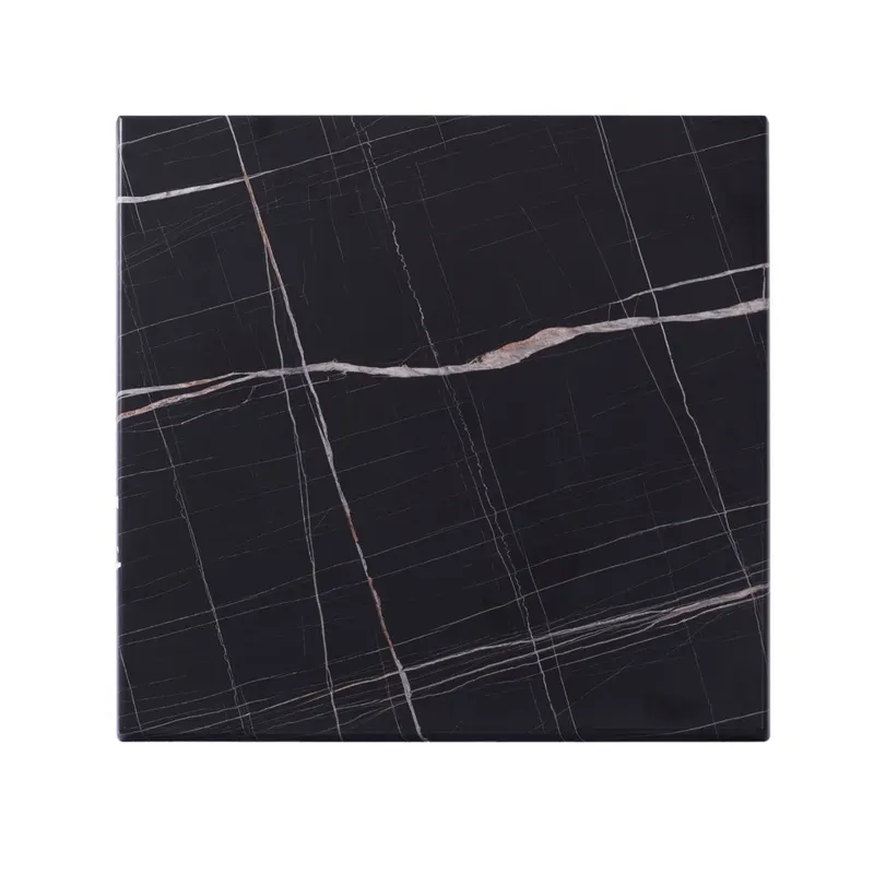 Blat masa WERZALIT STACY MARBLE BLACK 80 CM