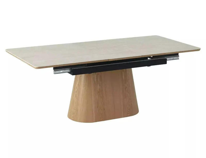 Masa extensibila NEVAN TRAVERTINE 160(200) x 90 CM - Beige / 160(200)x90cm