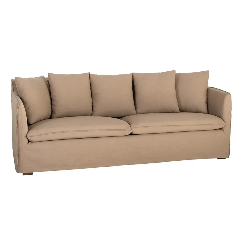 Canapea 3 locuri FRIELO 215 CM - Maro