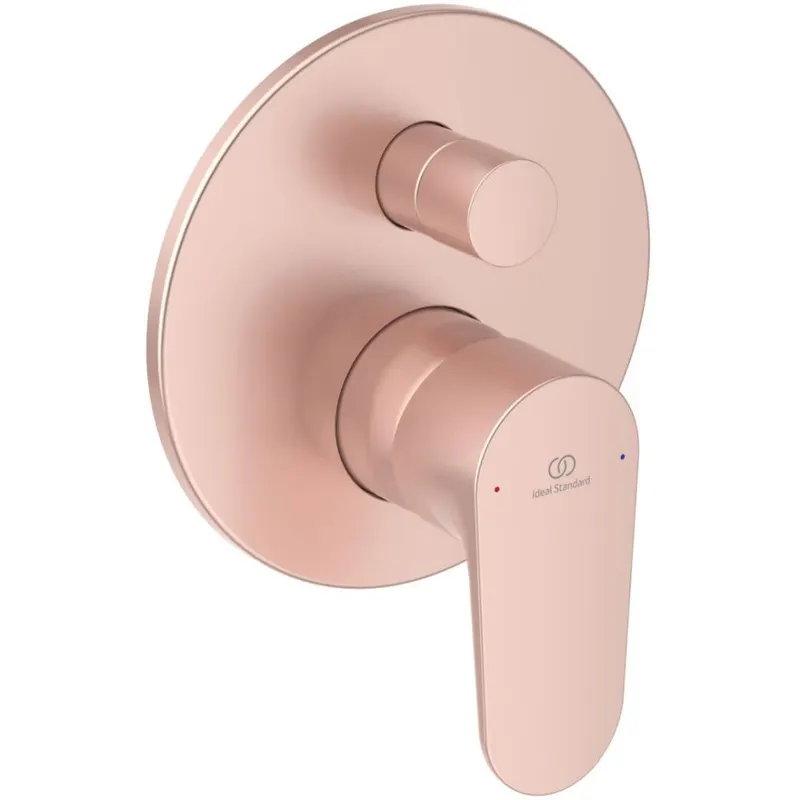 Baterie cada sau dus incastrata Ideal Standard Cerafine O rose mat corp incastrat inclus