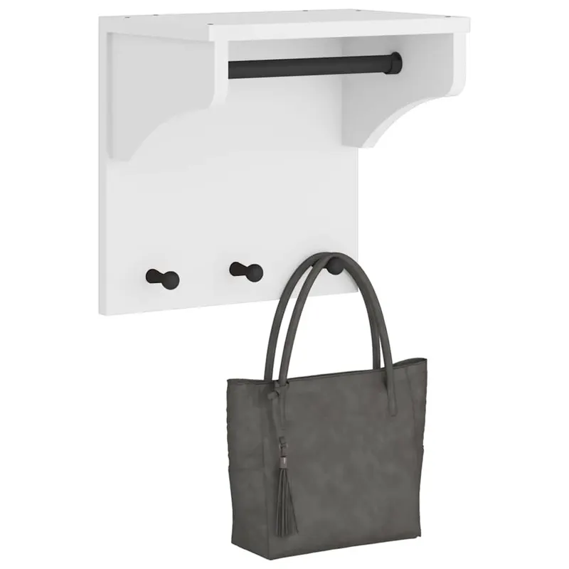 suport pentru haine sandnes alb 43x30x42 cm lemn masiv de pin