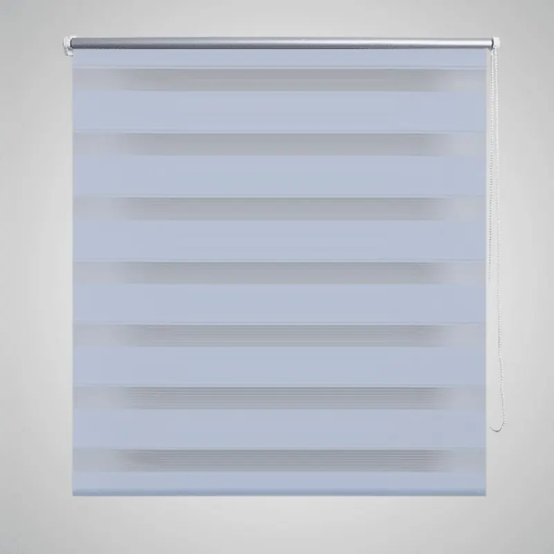 Stor zebra 50 x 100 cm alb