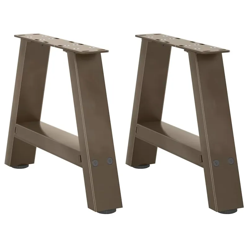 picioare masuta de cafea in forma a 2 buc 30x(30-31) cm otel