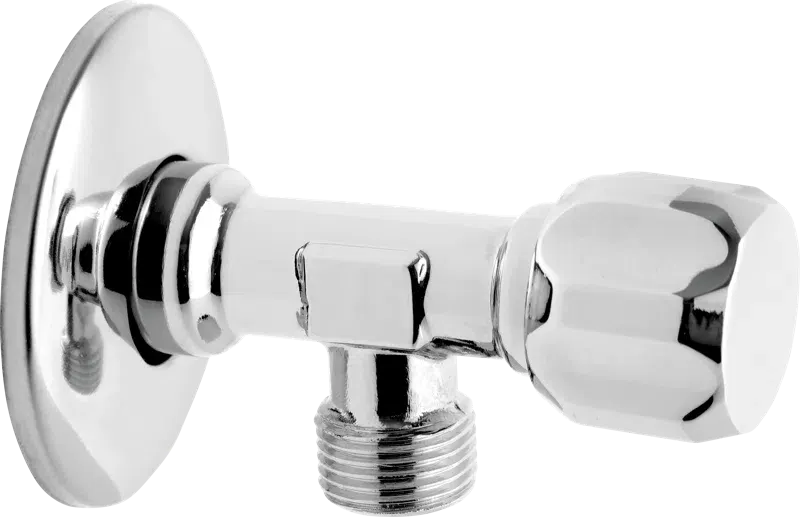 Robinet coltar 1 2, x3 8, cu actionare tip ventil si maneta metalica