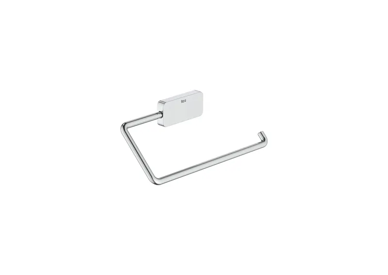 Inel prosop Roca A817728C00, 208 mm, 77 mm, 1 rafturi, 2 orificii instalare, pe perete, metal, inel prosop, Crom