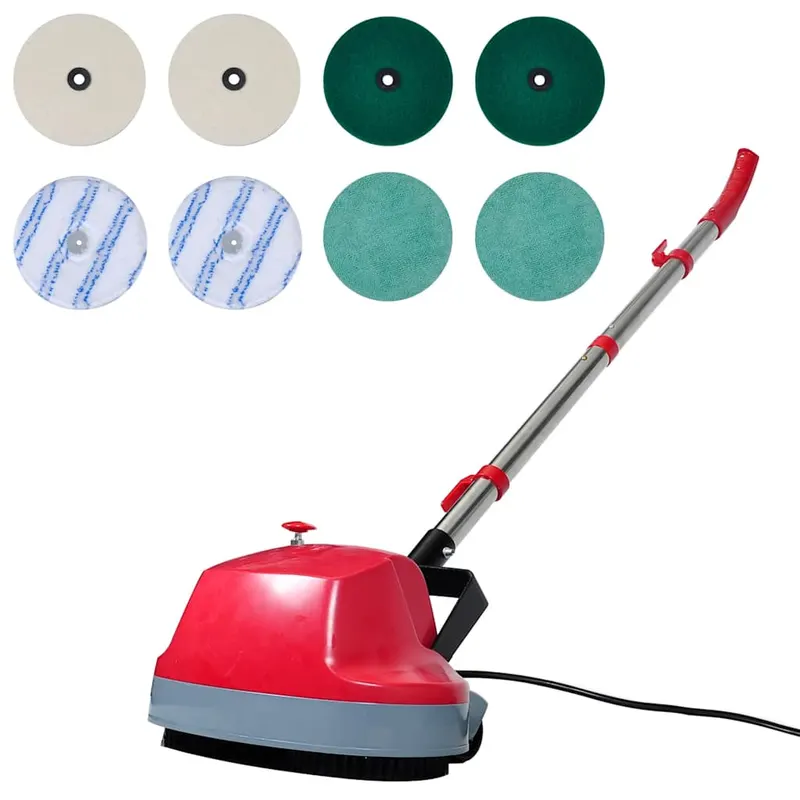 dispozitiv de frecat si lustruit podele, 5 in 1, cu doua capete