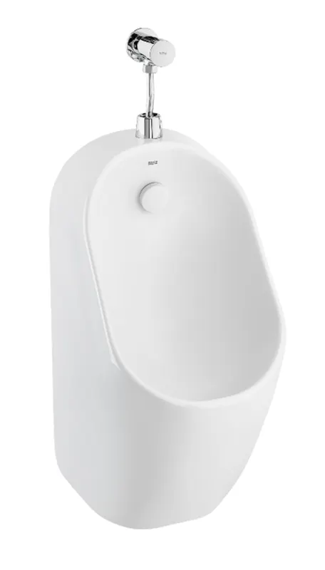 Pisoar Roca A3590J2000, Urinal Proton, montaj pe perete, tip alimentare superioara, tip evacuare orizontala, alb