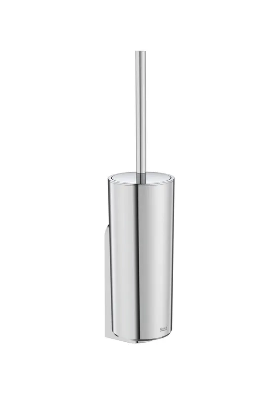 Set perie WC Roca A817891C00, Perie Victoria, tip instalare pe podea, elemente fixare ascunse, seria Victoria, crom