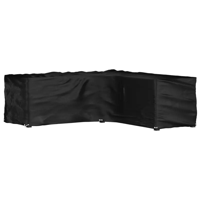 husa mobilier de gradina in forma de l 16 ocheti, 285x285x90 cm