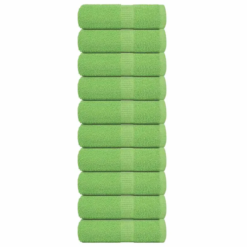 prosoape de sapun 10 buc verde mar 30x30cm 360 g/m2 100% bumbac