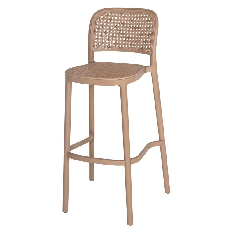 Scaun de bar TUCUMAR H76 CM - Beige