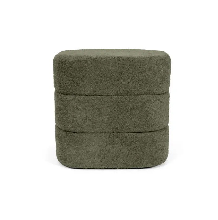 Taburet GARON Ø43 CM - Verde