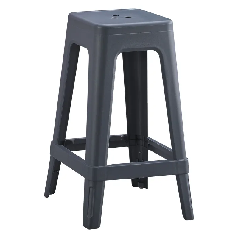 Scaun de bar FERVON H65 CM - Gri inchis