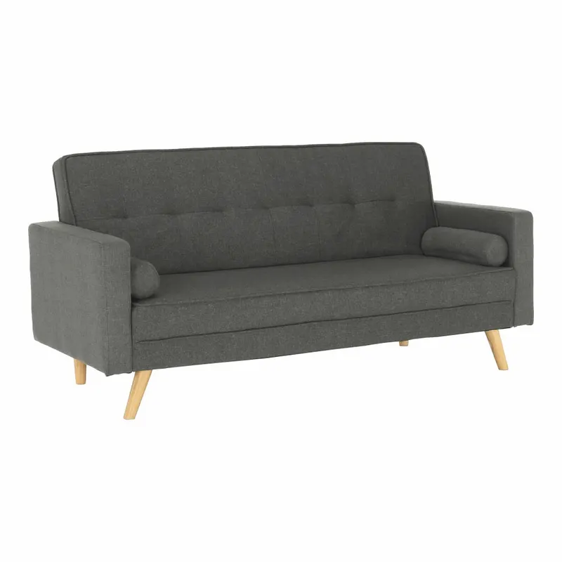 Canapea extensibila 2 locuri ORTISO GREY 186 CM - Grey