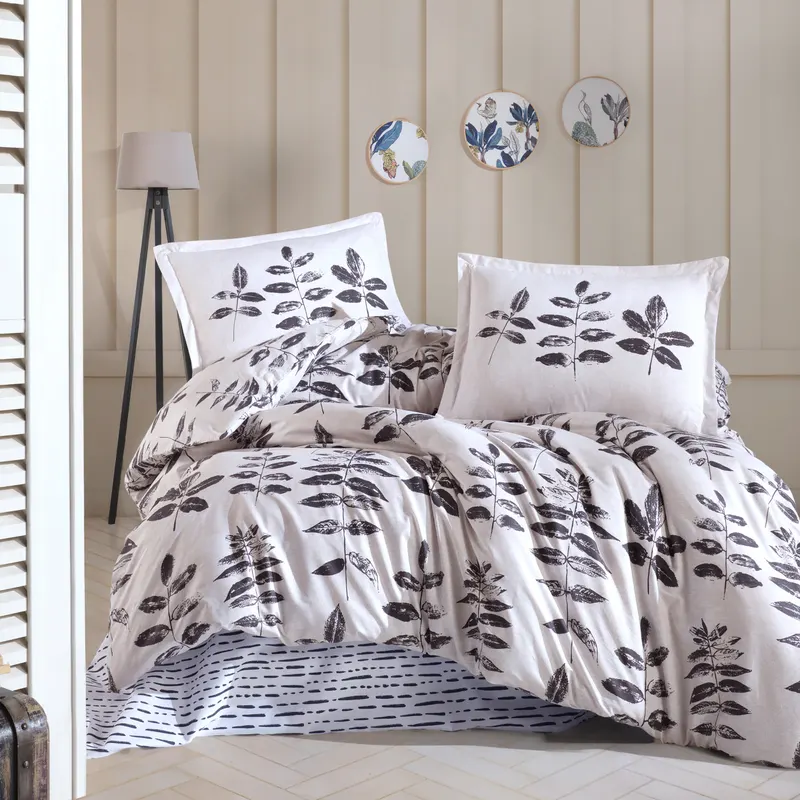 Lenjerie de pat ranforce clasy king size (hafsa)
