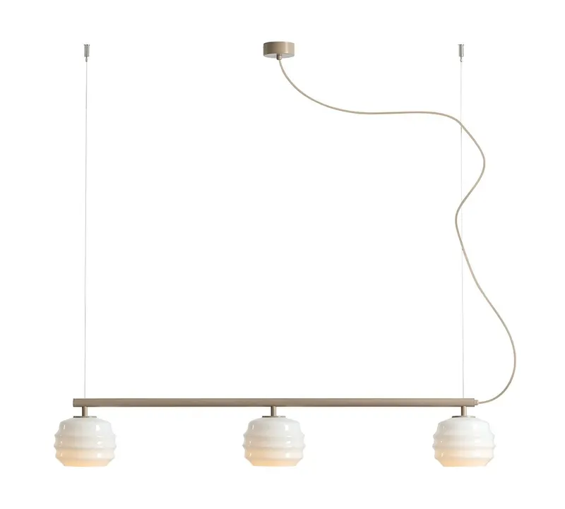 Lampa suspendata MOLN 3 - Bej