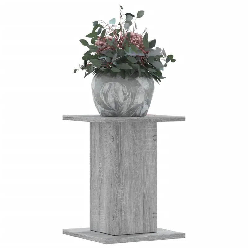 suporturi de plante 2 buc. gri sonoma 30x30x40 lemn prelucrat