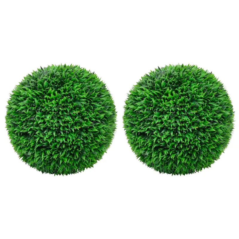 bile de arbusti cimisir artificiali, 2 buc., 55 cm