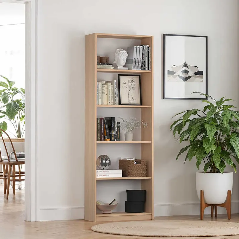 Biblioteca KTP-350-BB-1 Home Collection® Modern, 5 rafturi, 64x182x26 cm - Sonoma