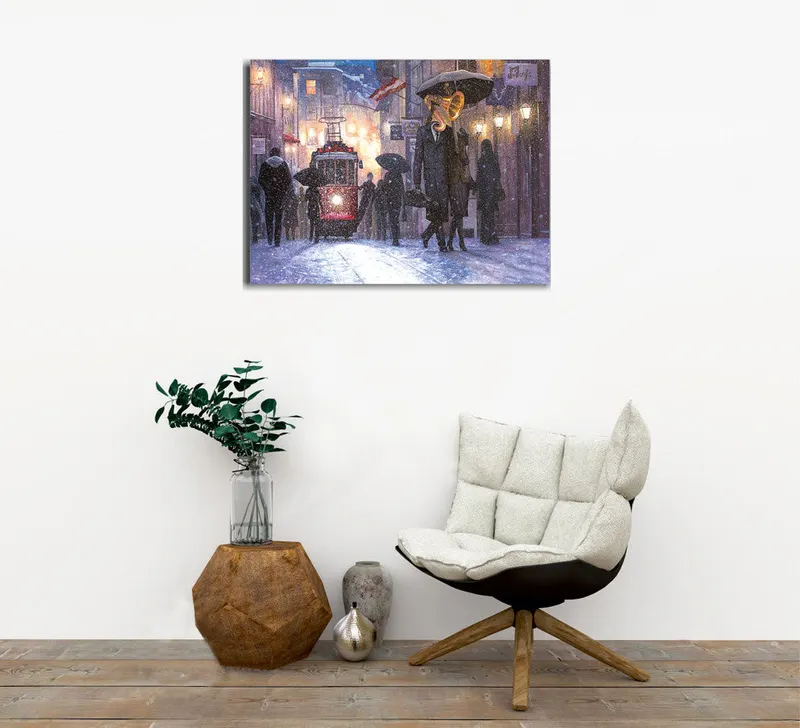 Tablou canvas DC333, Multicolor, 30x40x3 cm - Multicolor