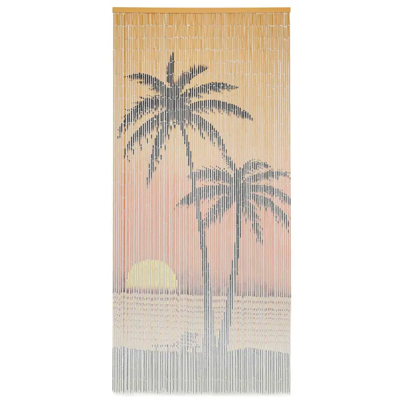 perdea de usa pentru insecte, 90 x 200 cm, bambus