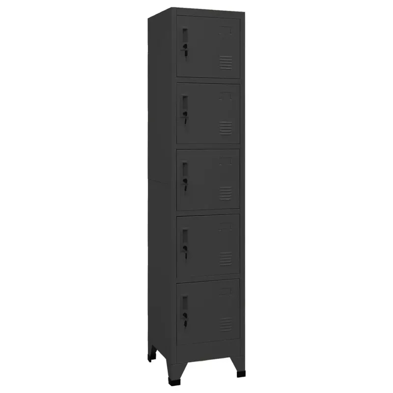 fiset, antracit, 38x40x180 cm, otel