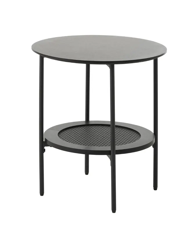 Masuta de cafea VAROLA Ø50 x 50 CM - Negru