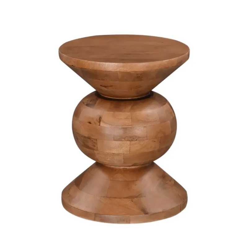 Masuta de cafea CORINT Ø40 x 52 CM - Lemn
