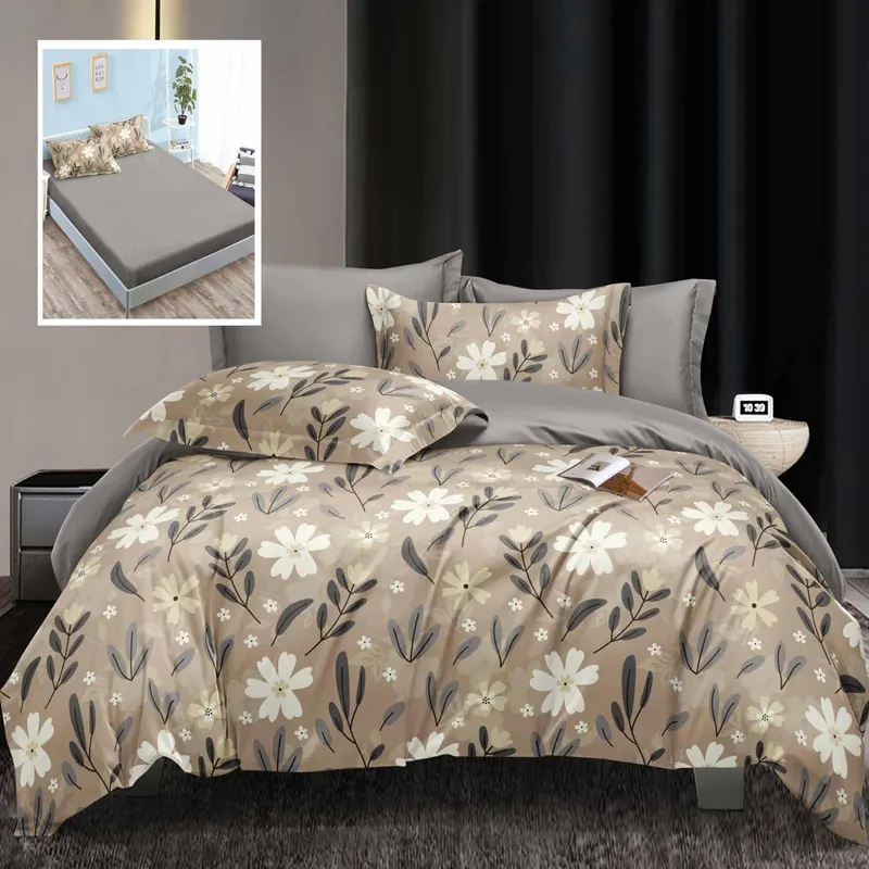 Lenjerie de pat elegance 6 piese cu husa (leh13)