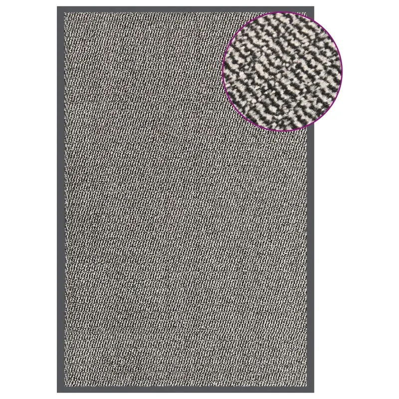 covoras de intrare cu smocuri, maro deschis, 80x120 cm
